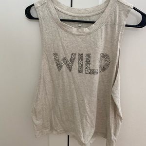 Organic Cotton Wild Flower Muscle Tank by Known Supply